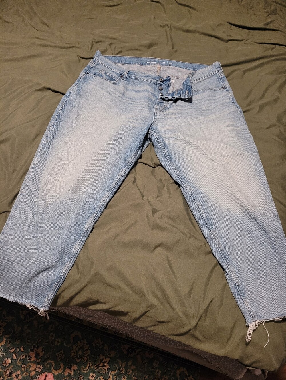 Old Navy Light Blue Boyfriend Jeans